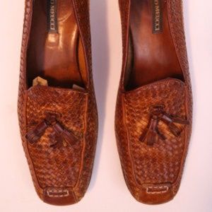 Sesto Meucci Woven Loafers 8